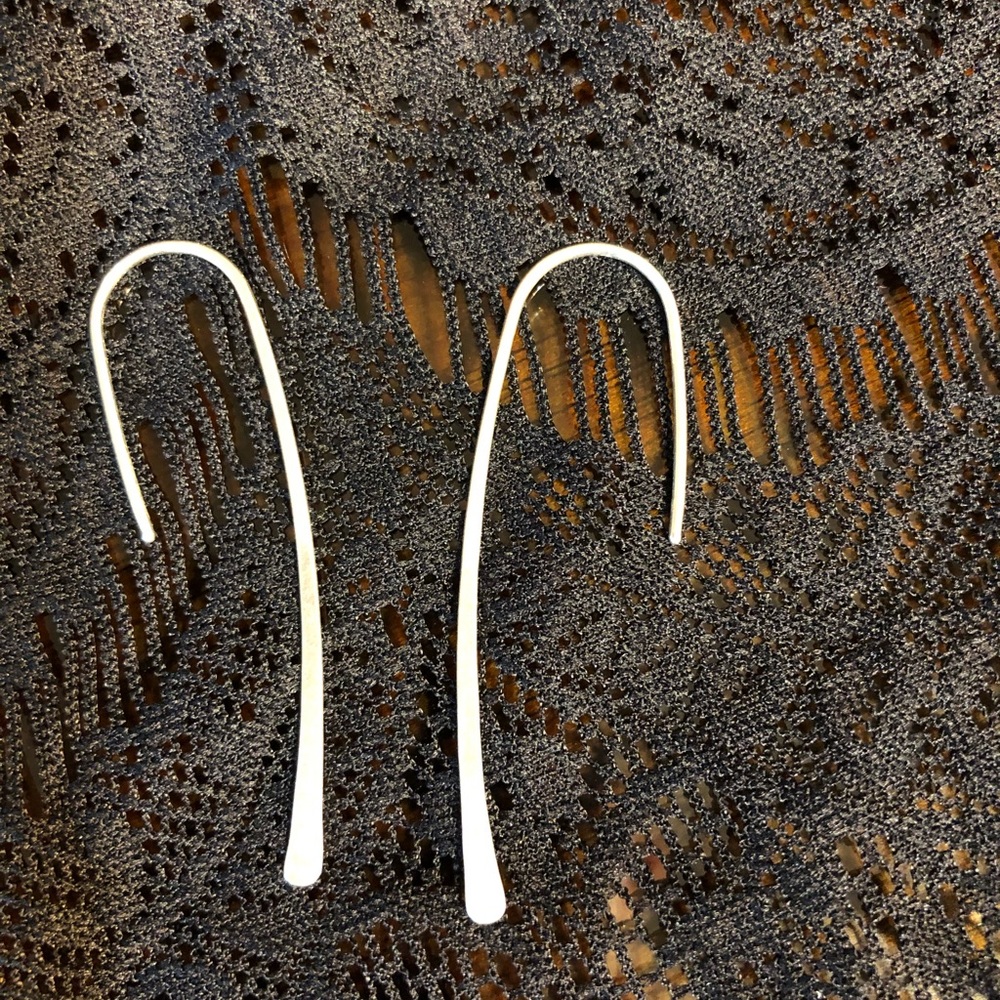 Sterling silver earrings- Handmade